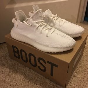 New Adidas Yeezy Boost 350 White— US 9.5